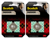 3M Scotch 311DC Heavy Duty 1-Inch Mounting Squares, 48 Squares (2 Sets)